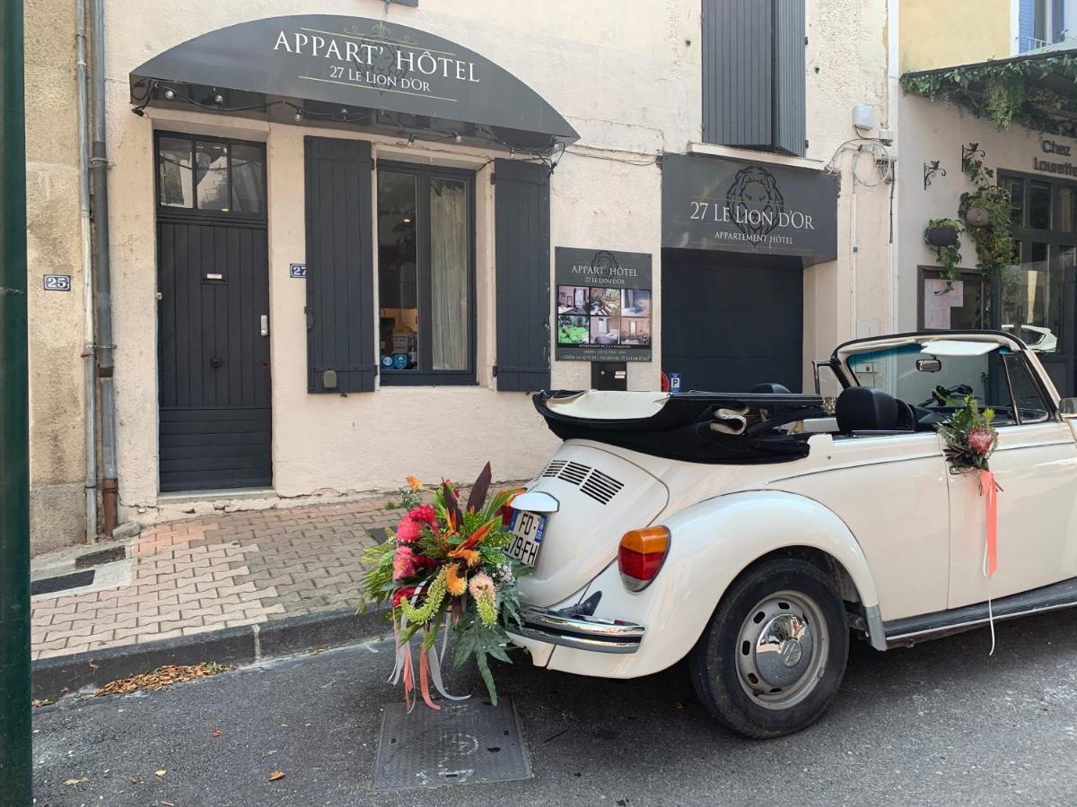 Appart'Hotel 27 Le Lion D'Or Malaucène エクステリア 写真